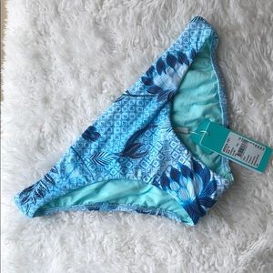 Seafolly Blue Printed Hipster Swim